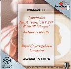 Pochette Symphonies No.31 "Paris", KV 297 & No.38 "Prague" • Andante Zu KV 297