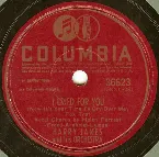 Pochette I Cried for You / Let Me Up