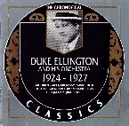 Pochette The Chronological Classics: Duke Ellington and His Orchestra 1924-1927