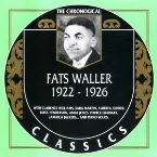 Pochette The Chronological Classics: Fats Waller 1922-1926