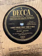 Pochette I Didn't Know What Time It Was / Never Have I Ever Felt Like This Before