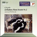 Pochette 14 Waltzes / Piano Sonata No. 3