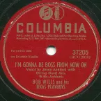 Pochette There's a Big Rock in the Road / I'm Gonna Be Boss From Now On