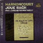 Pochette Harnoncourt joue Bach