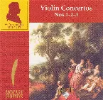Pochette Violin Concertos: Nos 1-2-3