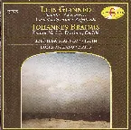 Pochette Luis Gianneo: Sonata / Chacarera / Canción de cuna / Zapateado / Johannes Brahms: Sonata no 3 in D minor, op. 108