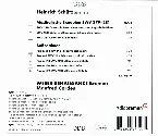 Pochette Musikalische Exequien / Bußpsalmen