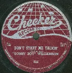 Pochette Don’t Start Me Talkin’ / All My Love in Vain