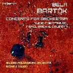Pochette Concerto for Orchestra / Music for Strings, Percussion & Celesta