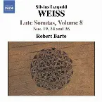 Pochette Lute Sonatas, Volume 8: Nos. 19, 34 and 36
