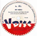 Pochette My Hero / One Alone