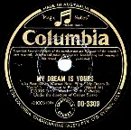 Pochette My Dream Is Yours / I'll String Along With You