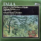 Pochette Nights in the Gardens of Spain / Fantasía bética for piano solo / Harpsichord Concerto