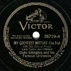 Pochette My Greatest Mistake / At a Dixie Roadside Diner