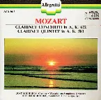 Pochette Clarinet Concerto in A, K. 622 / Clarinet Quintet in A, K. 581