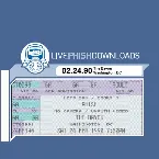 Pochette 1990-02-24: The Bayou, Washington, DC, USA