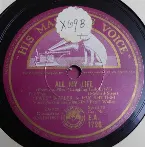 Pochette All My Life / It's No Fun
