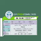 Pochette 1990-06-16: Townshend Family Park, Townshend, VT, USA