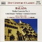 Pochette Violin Concerto No. 1 • Folk Dreams • Sardana • Fantasías Sonoras