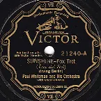 Pochette Sunshine / Back in Your Own Back Yard