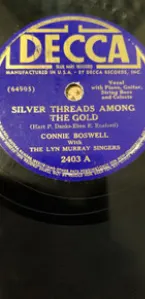 Pochette Silver Threads Among the Gold / Memory Lane