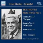 Pochette Piano Works, Vol. 6: Sonata no. 17 "Tempest" / Sonata no. 21 "Waldstein" / Sonata no. 18