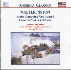 Pochette Violin Concertos nos. 1 & 2 / Fantasia for Violin and Orchestra