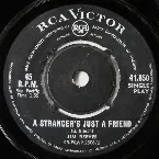 Pochette A Stranger’s Just a Friend / Before I Died