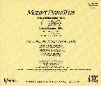 Pochette Piano Trios: Trio in B-flat major, K 502 / Trio in G major, K 564