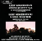Pochette Segerstam: String Quartet no. 6 / A NNNNOOOOOWWW / Segerstam/Werner: Rituals in La