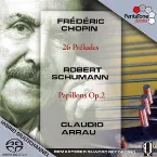Pochette Chopin: 26 Préludes / Schumann: Papillons Op. 2
