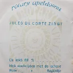 Pochette Jules de Corte zingt