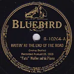 Pochette Waitin' at the End of the Road / Sweet Savannah Sue