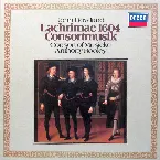 Pochette Lachrimae 1604 / Consortmusik