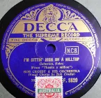 Pochette I'm Sittin' High on a Hilltop / Thanks a Million