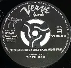 Pochette Into Each Life Some Rain Must Fall / To Each His Own
