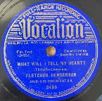 Pochette What Will I Tell My Heart? / Slumming on Park Avenue