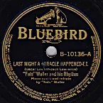 Pochette Last Night a Miracle Happened / Kiss Me With Your Eyes