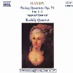 Pochette String Quartets: Op. 71 "Apponyi Quartets", nos. 1–3