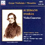 Pochette Schumann, Dvořák: Violin Concertos