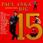 Pochette Paul Anka Sings His Big 15