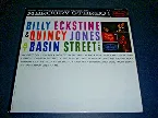 Pochette Billy Eckstine & Quincy Jones at Basin Street East