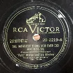 Pochette The Meanest Thing You Ever Did Was Kiss Me / I Used to Love You (But It's All Over Now)