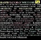 Pochette Te Deum: For the Coronation of H.M. King George VI and Queen Elizabeth / Serenade to Music / Dona nobis pacem