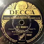 Pochette Do I Worry? / Say Something Sweet to Your Sweetheart