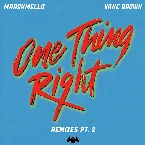 Pochette One Thing Right (Remixes Pt. 2)