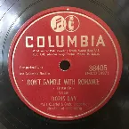 Pochette Don't Gamble With Romance / I'm Beginning to Miss You