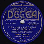 Pochette They Can't Take That Away From Me / Slap That Bass