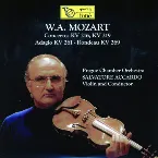 Pochette Mozart: Concertos KV 216 & KV 219 – Adagio KV 261 – Rondeau KV 269