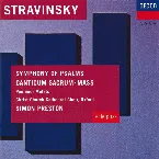 Pochette Stravinsky: Symphony of Psalms / Canticum Sacrum / Mass / Poulenc: Motets